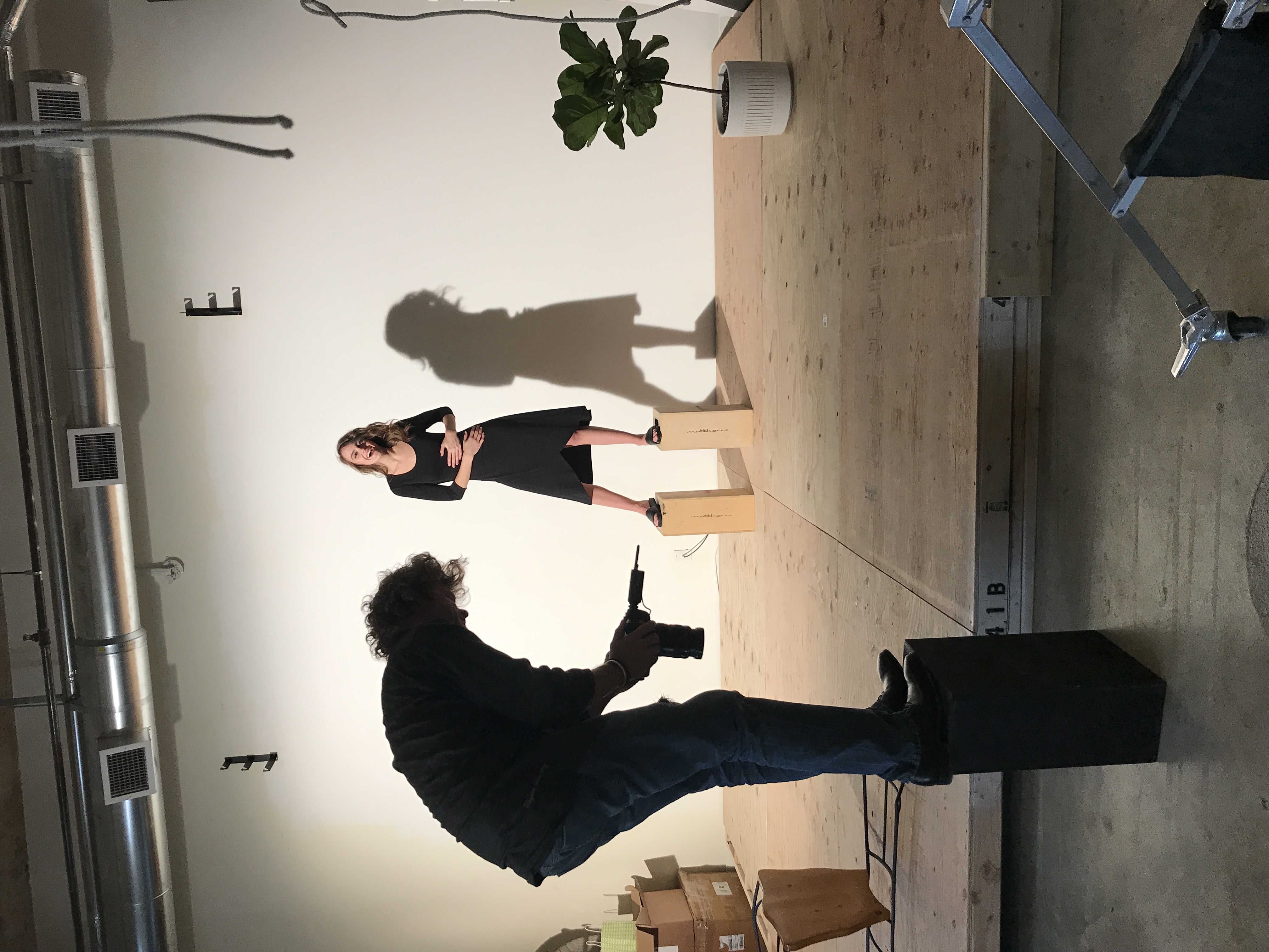 On set - 2017 photoshoot